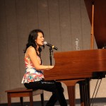Larissa Lam Singing on Piano