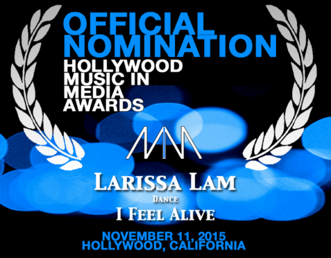 “I Feel Alive” Nominated for Best Dance Song -HMMAwards