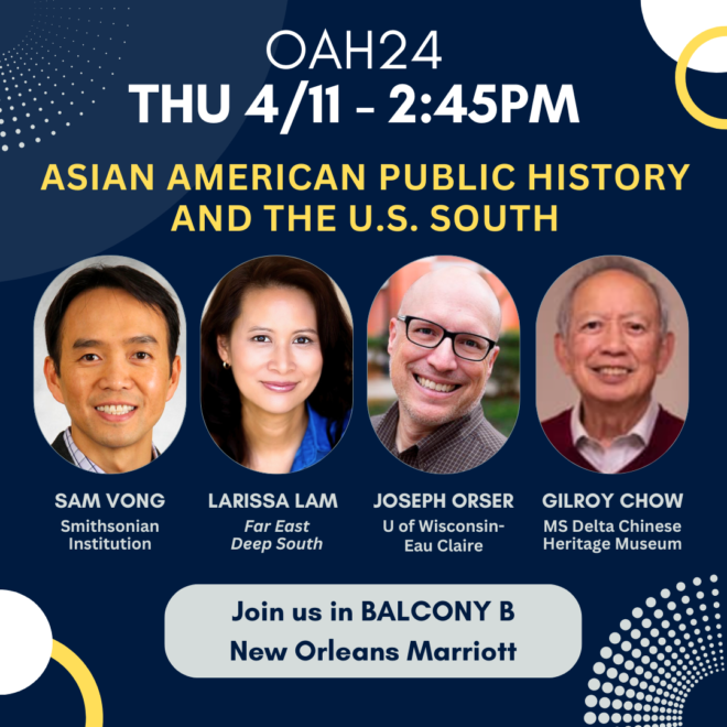 Larissa Lam to Present at OAH24 in New Orleans