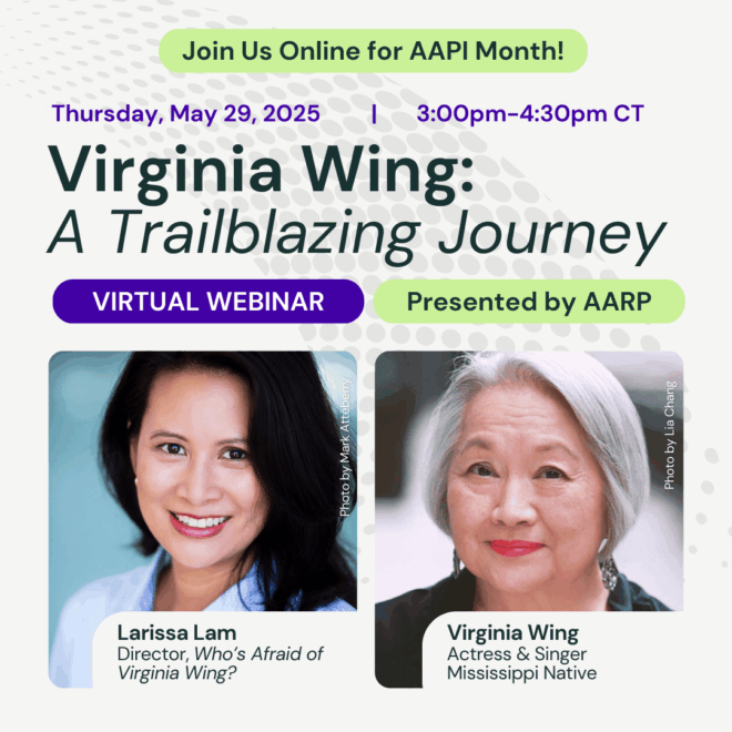 May 29th AAPI Heritage Month Webinar with Larissa Lam & Virginia Wing